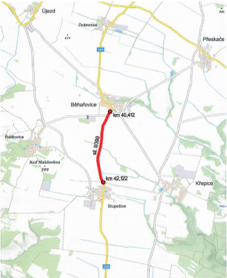 Mikrokoberce 2020 - II/399 Běhařovice - Stupešice