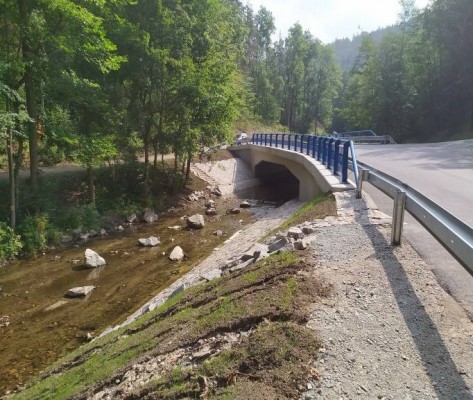 III/37424 Boskovice, mosty ev.č. 37424-2,4, 2. stavba