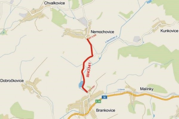 III/43341 Brankovice - Nemochovice