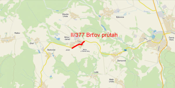 II/377,III/37610 Brťov průtah