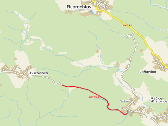 III/37365 Bukovinka - Račice