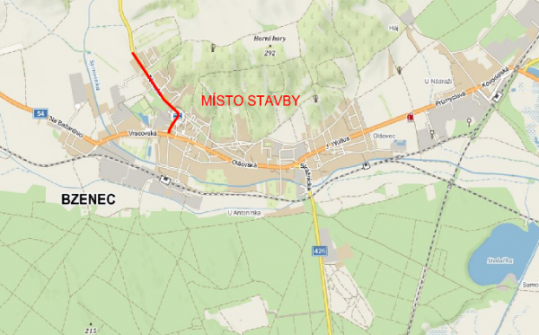 II/426 Bzenec průtah