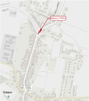 III/37913 Drásov, most ev.č. 37913-3 přes Lubě