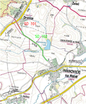 II/428 Ivanovice - Drysice