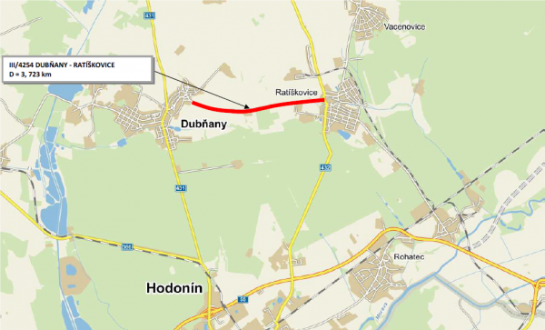 II/4254 Dubňany – Ratiškovice