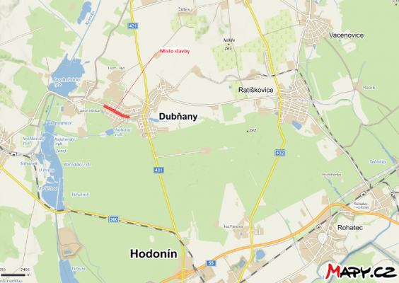 III/4254 Dubňany průtah