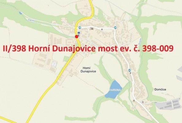 II/398 Horní Dunajovice most ev.č. 398-009