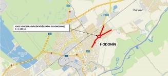 II/432 Hodonín - okružní křižovatka