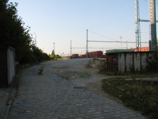 Přestupní uzel Hrušovany u Brna, železniční stanice