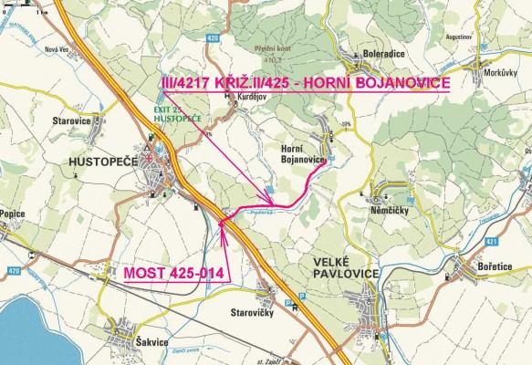 II/425 Hustopeče – Horní Bojanovice