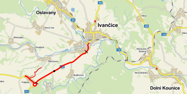 II/152 Ivančice – Polánka