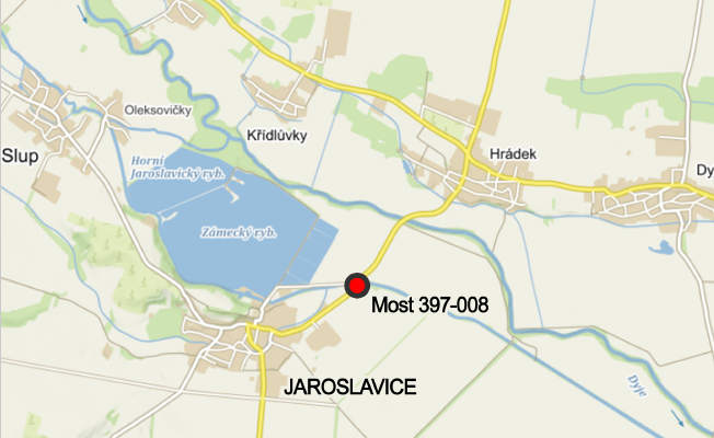 II/397 Jaroslavice, most ev.č. 397-008