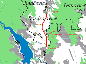 III/3846 Brno, Kníničky - Rozdrojovice