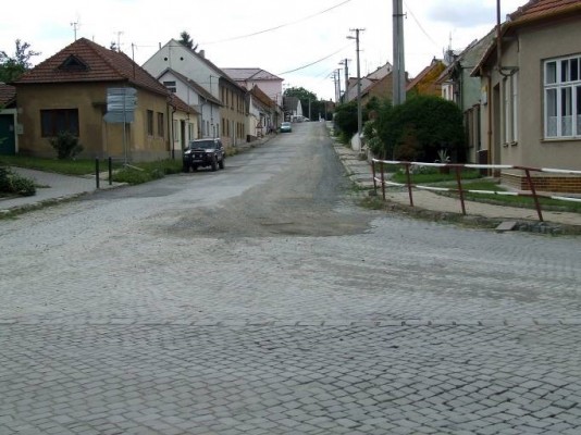 II/416, 417 Křenovice - průtah