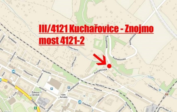 III/4121 Kuchařovice - Znojmo most ev.č. 4121-2