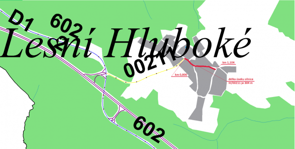 III/00211 Lesní Hluboké