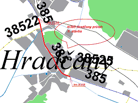 II/385 Hradčany - průtah 2.st.