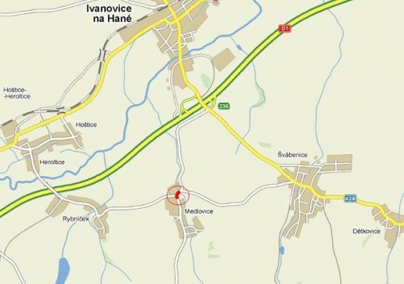 III/4284 Přestupní uzel IDS Medlovice