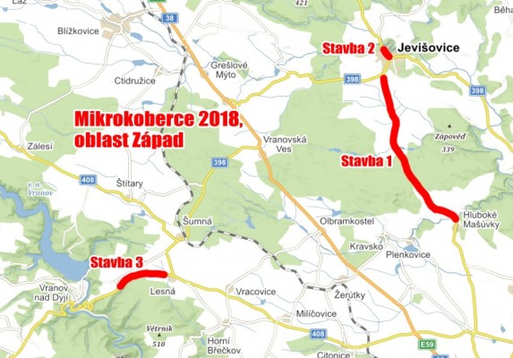 Mikrokoberce 2018 - II/398 Lesná - Vranov n.D.