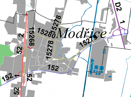 II/15280 Modřice most ev.č. 15280-2