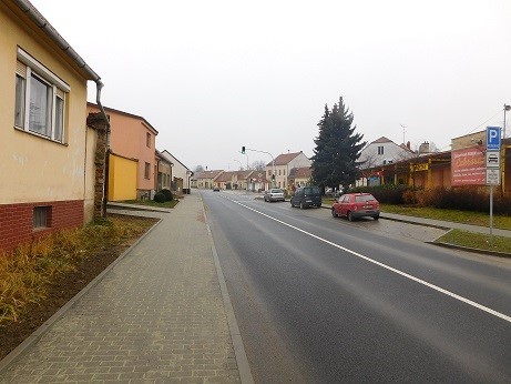 II/394 Neslovice průtah