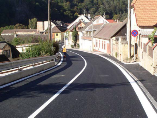 II/398 Vranov nad Dyjí průtah - Onšov