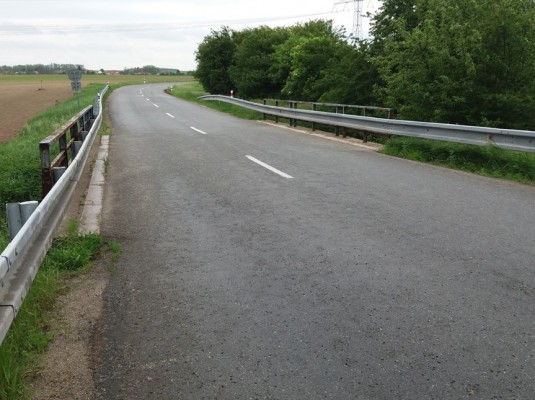 Mosty - osazení zábradelních svodidel