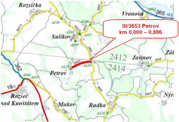 III/3653 Petrov spojovací