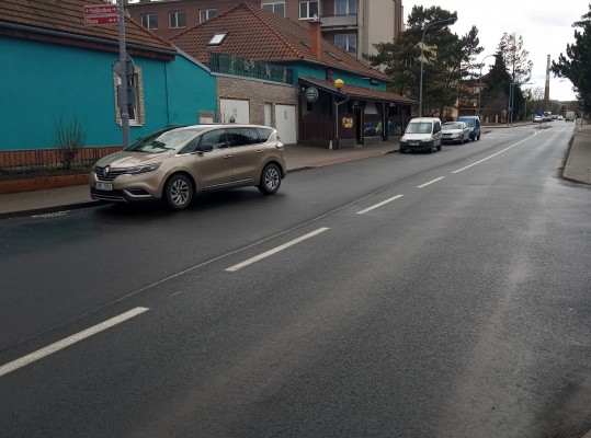 III/15280 Modřice, ul. Husova