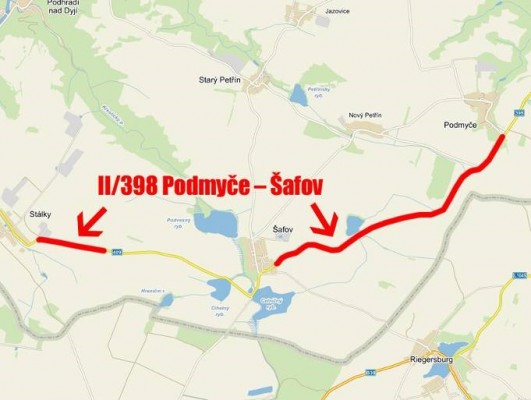 III/398 Podmyče - Šafov