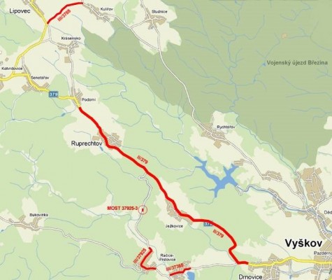 II/379 Podomí - Drnovice