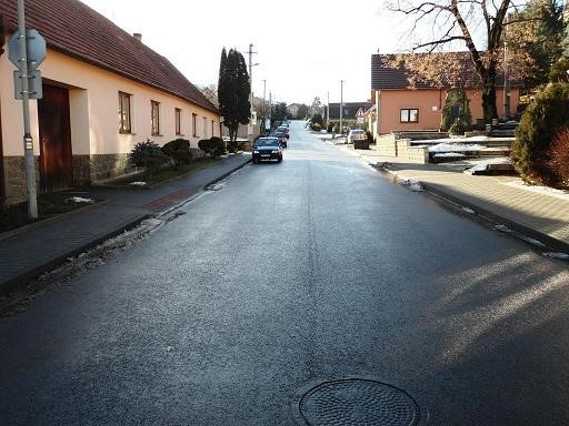 III/4176 Prace průtah, II. etapa, 1. část