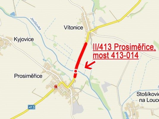 II/413 Prosiměřice, most ev.č. 413-014