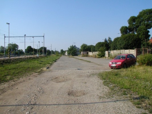 II/425 Přestupní uzel Rajhrad, železniční stanice