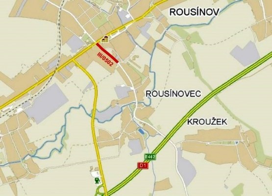 III/0502 Rousínov – průtah (ul. Skálova)