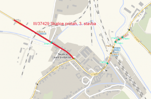 III/37429 Skalice průtah III. stavba