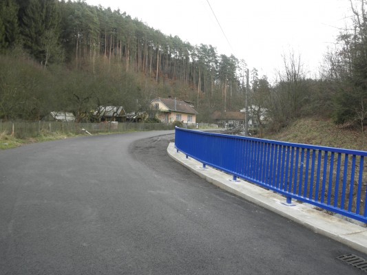 III/0434 Slatinka – odstranění škod   po přívalových deštích v r. 2009