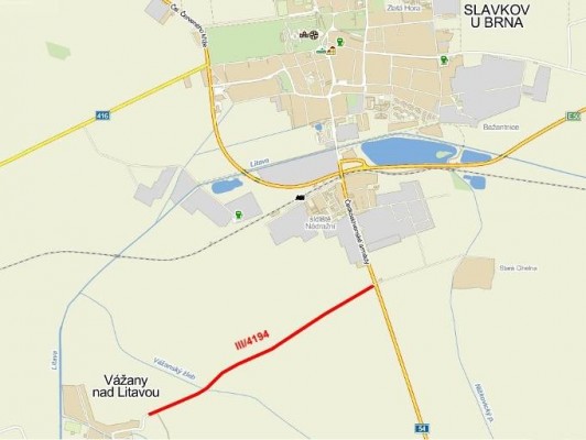 III/4194 Slavkov – Vážany n/Litavou