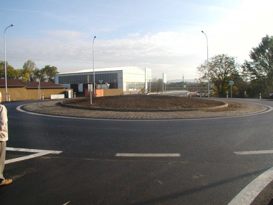 II/380 Sokolnice okružní křižovatka