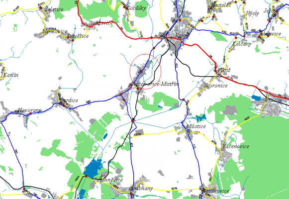 II/422 Svatobořice - Mistřín průtah, I. stavba