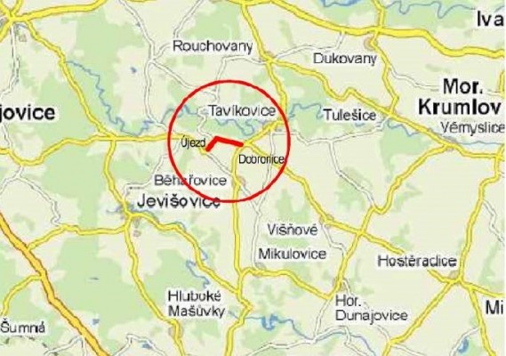 II/400 Újezd – Dobronice I. etapa