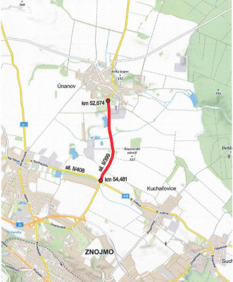 Mikrokoberce 2020 - II/399 Únanov - křiž. se sil II/408