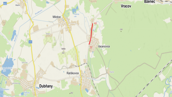 III/4257 Vacenovice průtah