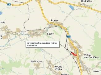 III/49912 Velká nad Veličkou - průtah