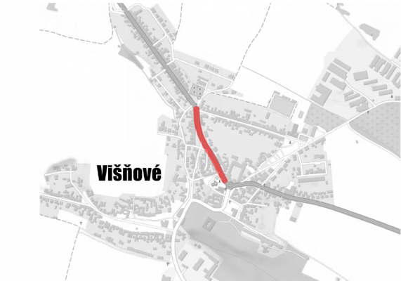 II/400 Višňové oprava sil. v km 26,630 - 26,970
