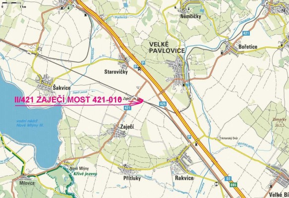 II/421 Zaječí most ev.č. 421-010