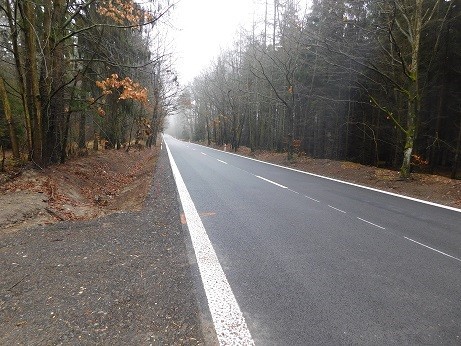 II/395 Zastávka - hranice kraje