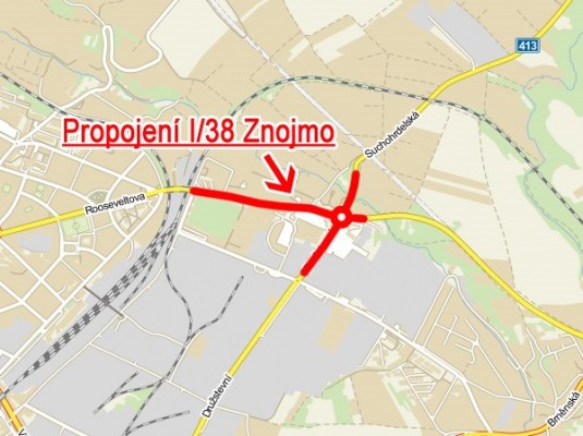 I/38 Znojmo propojení