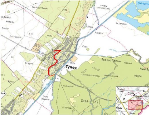 III/4241 Týnec průtah
