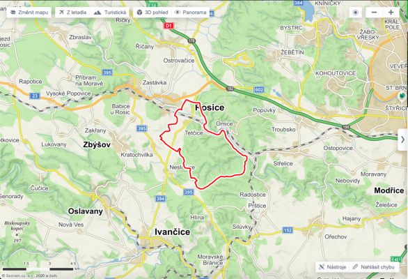 Přestupní uzel IDS Tetčice